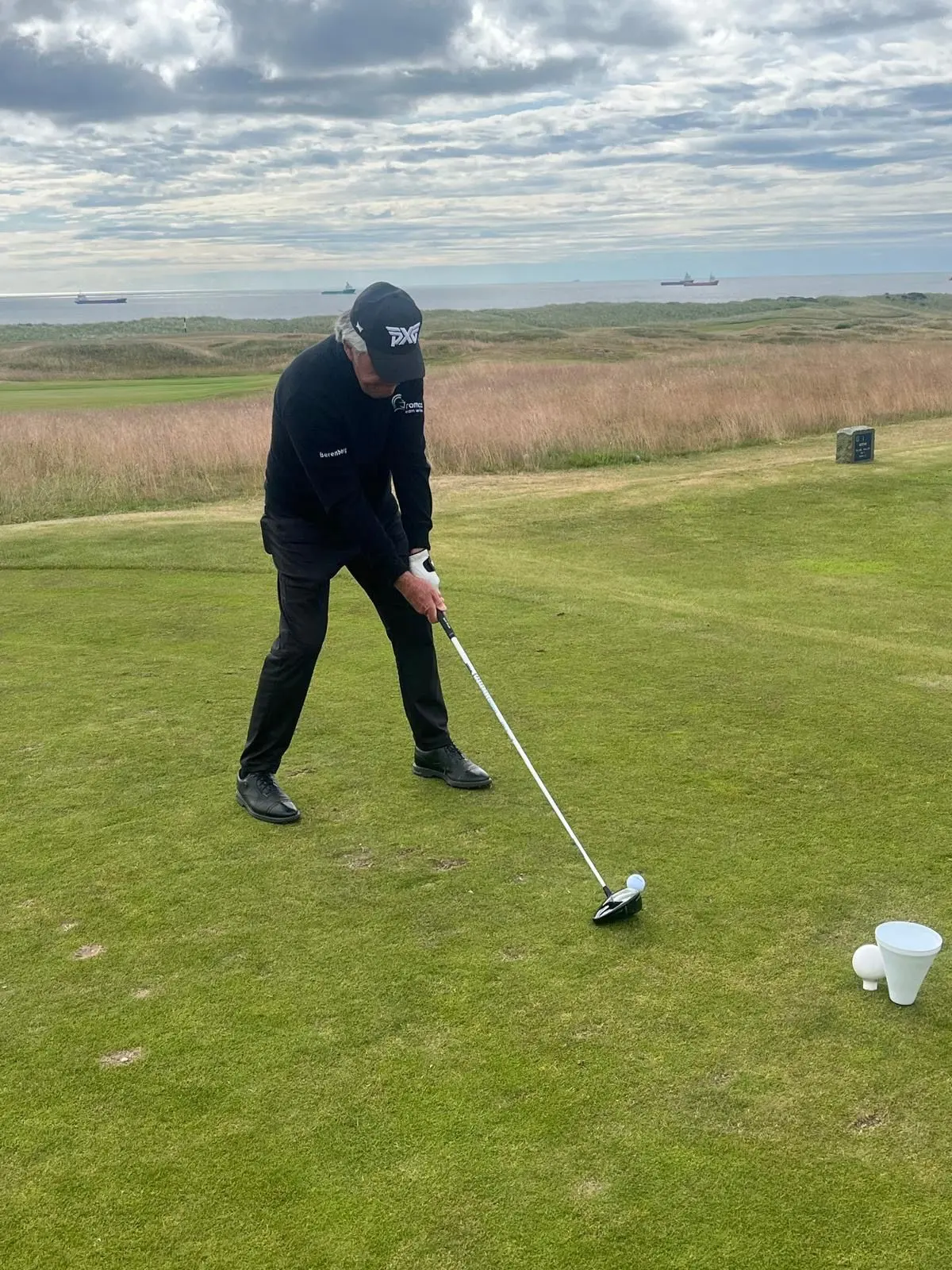 Gary Player at Murcar Links