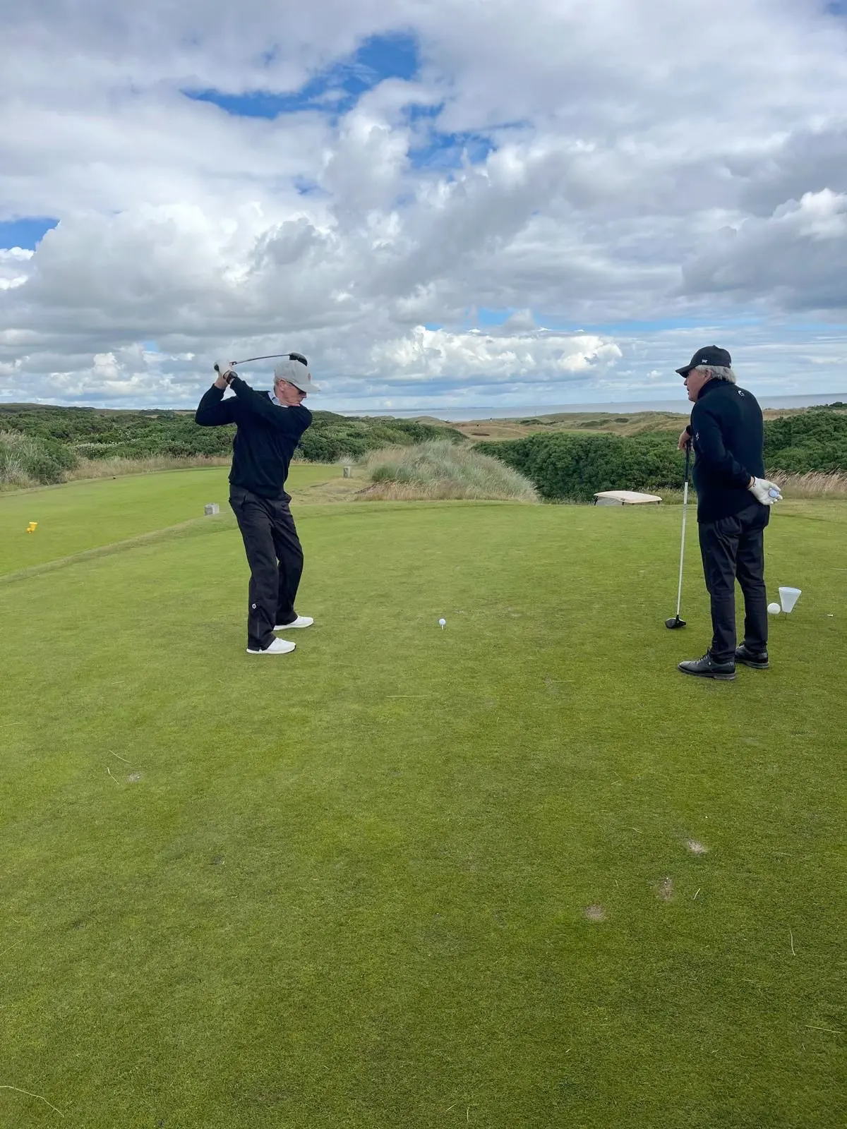 Gary Player at Murcar Links